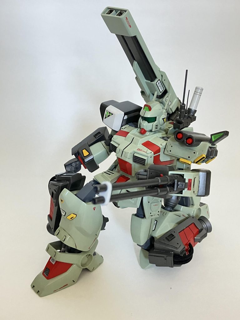 塗装後もなんとか膝立ちが出来ました塗装ハゲが怖いからこのくらいで塗装前ならもう少しいけたのに〜