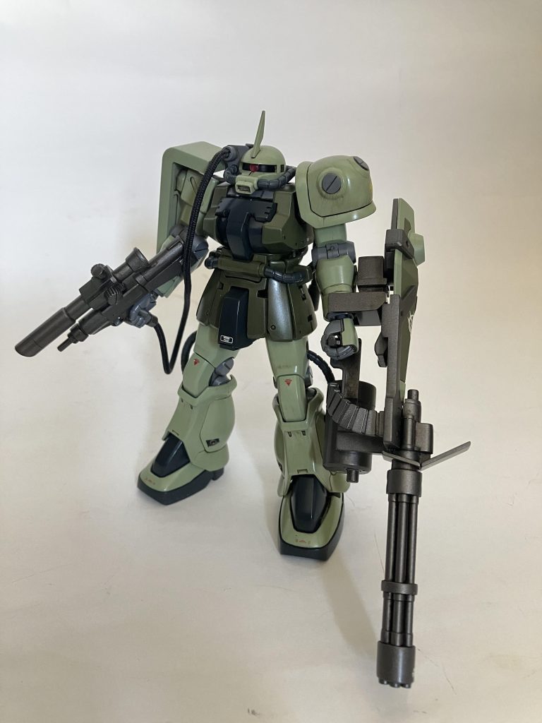 設定資料を参考にケーブルの長さを余裕を持っています