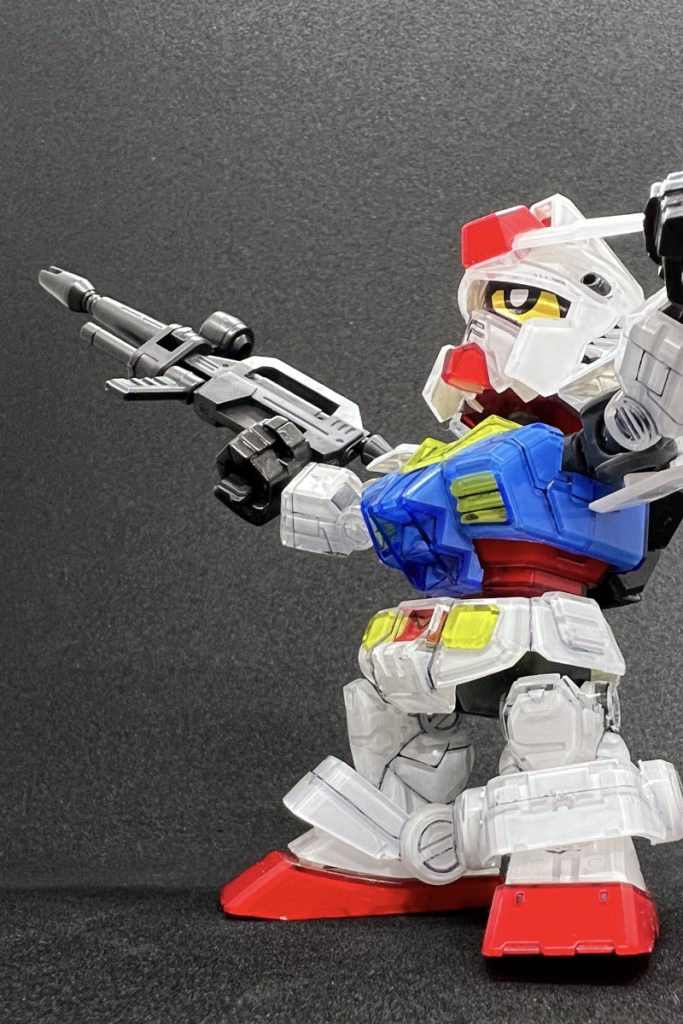 SDCS RX-78-2 ガンダム[クリアカラー改]–4枚目/制作者：kazeneko