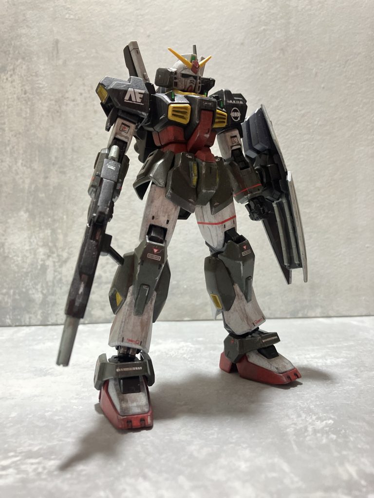 塗装はvicカラーと水性アクリジョンの筆塗り、ウェザリングはvicカラーを薄く溶いて筆でテクスチャーを付けてます最後にトップコート半艶を