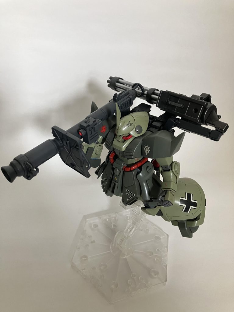 ラケーテン・バスも構えられました