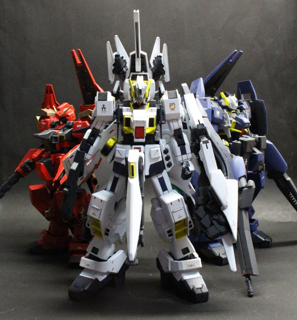 ヘイズル改三機編成揃いました。やっぱり並べたくなりますよね。