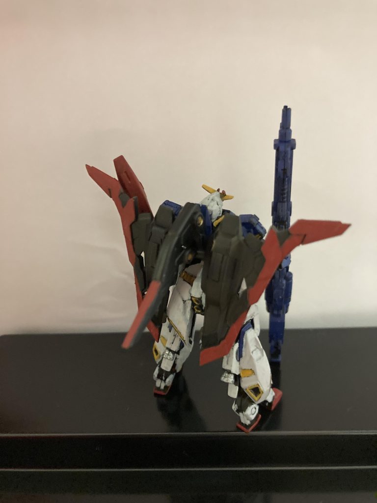 塗装後はシタデルカラーのストームシールドでトップコートしています。