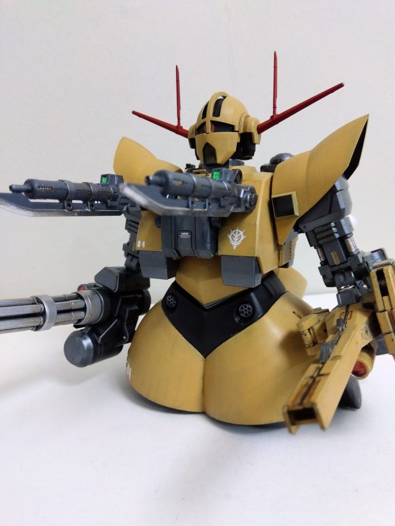 HGUCのジオングを改造しました。