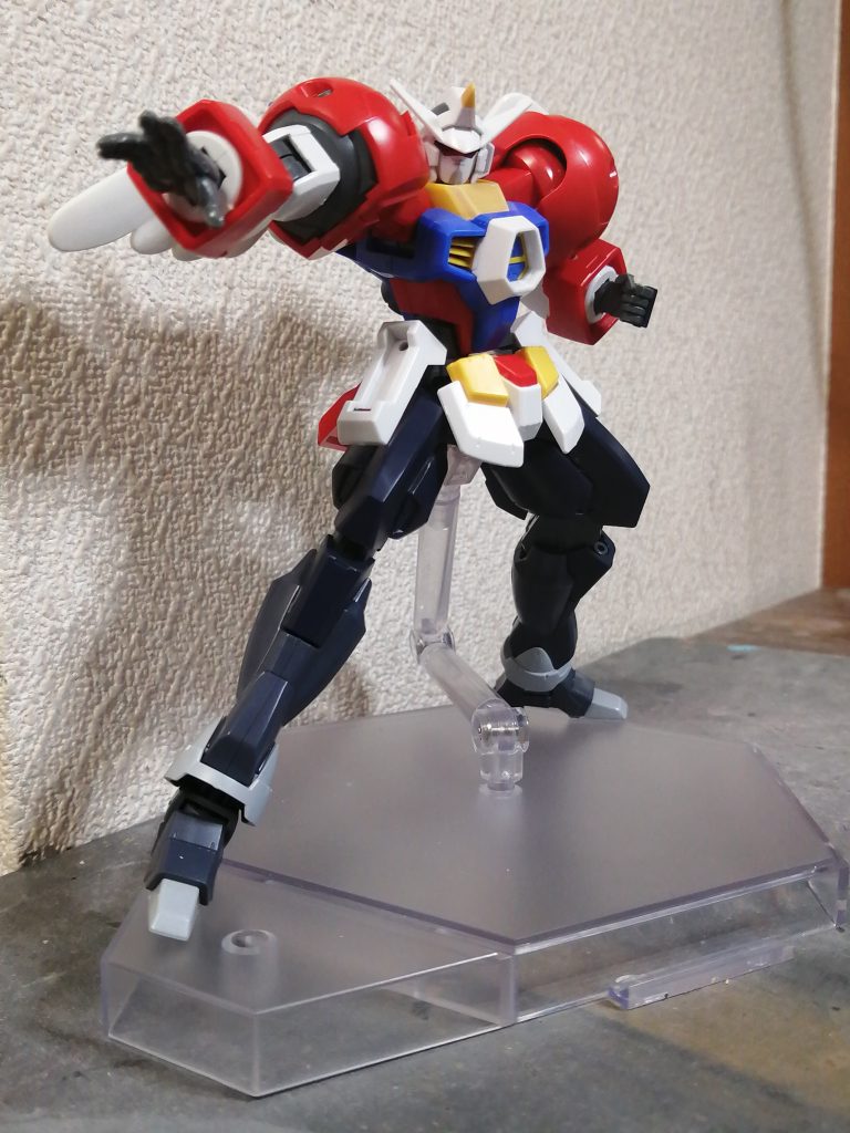 胴体はノーマル、腕はタイタス、足はスパロー(Gサイフォス)で構成してます。