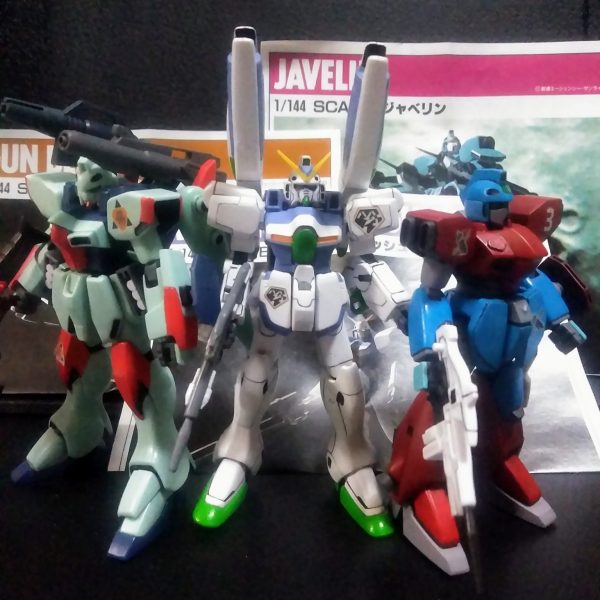 1/144 V ダッシュ ガンダム & ジャベリン & ガン ブラスター