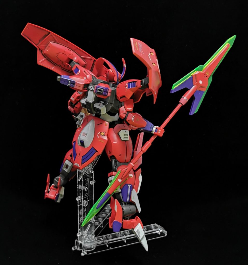 後ろから見るとガッシリ太くて、ディランザの系統なのがよく分かりましたw