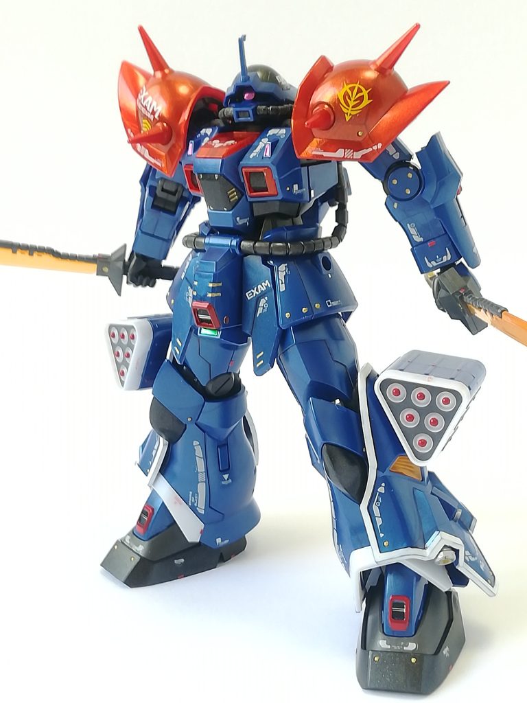 オレンジとブルーの発色がとても良い！EXAM発動状態のイメージと言っても、この登場作品を知らないのですが。。知らなくてもカッコ良いです。