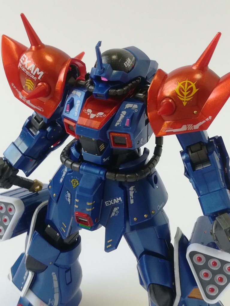 少しだけシルバードライブラシ肩に EXAM