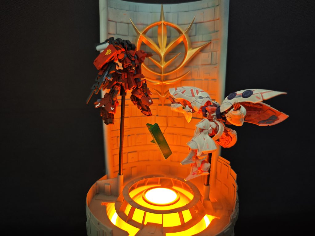 ザク3はシャア専用カラーに。