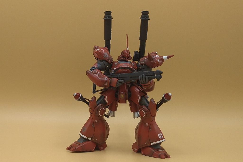 やっぱケンプファーといえばフル装備が似合う。