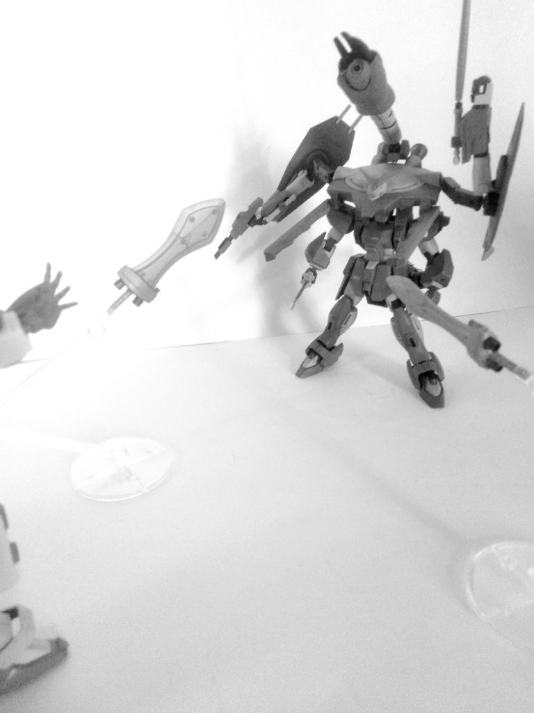 シン『イッケッー！』　バザール『コイツッ！ナマイキッ！！😠』