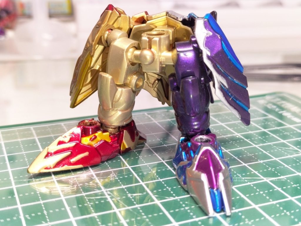 フォーミュラーにしか組まないのでスネはニコイチしました