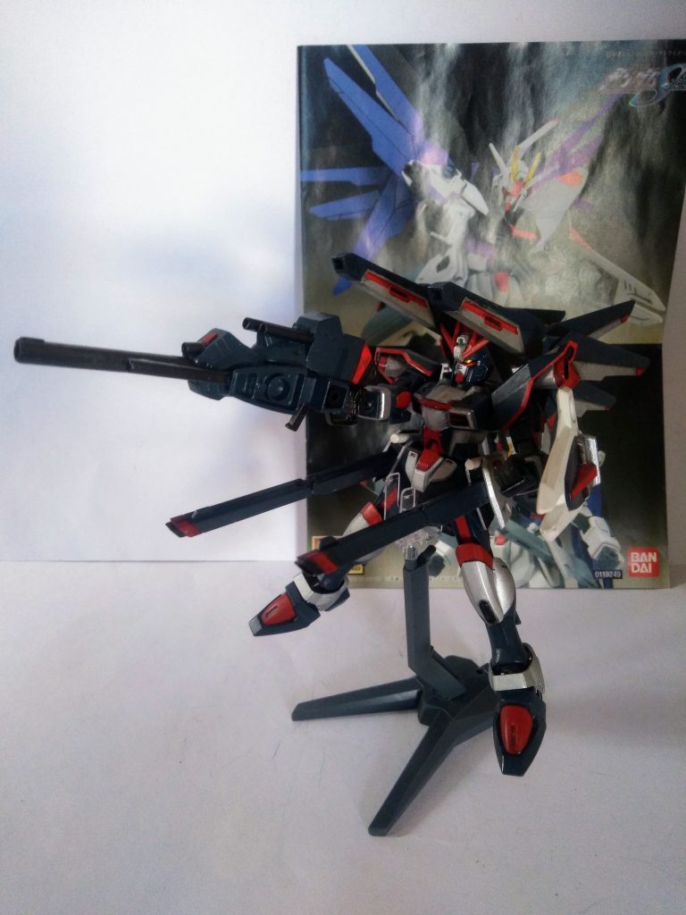 まずは妄想戦士 1 号『カゼヒ・クナヨ』『ビームライフルに 5 連装砲接続 &フルバースト』典型的な砲戦機体😤