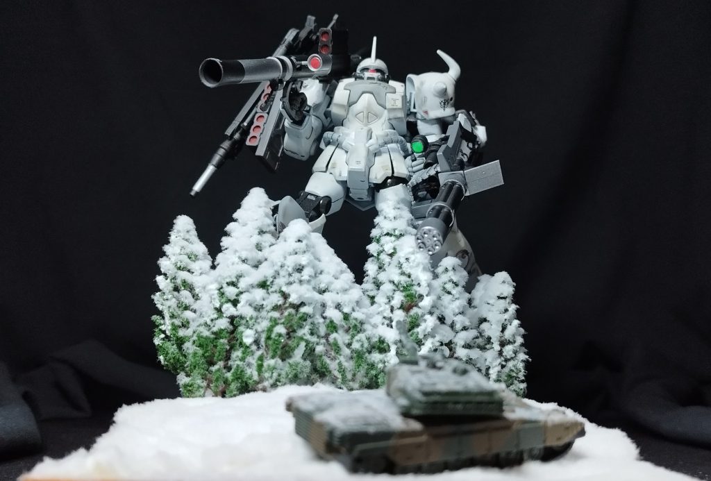 戦車視点です。悲壮感が漂ってきそうな気がします(自画自賛)