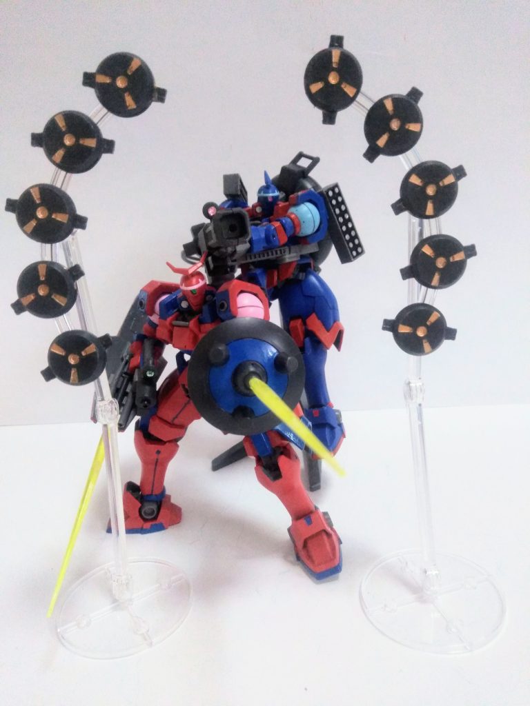 メイン ウェポン展開! そう言えば『プラネイト ディフェンサー』はどうやって浮いているのですか?やっぱり『ウイング世界の謎科学?』ヴァイエイト『ビーム キャノン』 メリクリウス『絶対防御体制』