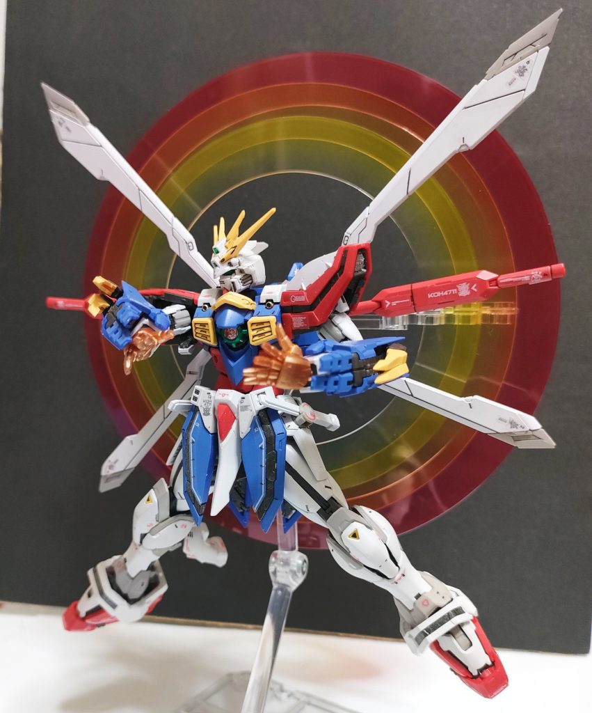 RG1/144　ゴッドガンダム–2枚目/制作者：@Ymarl1
