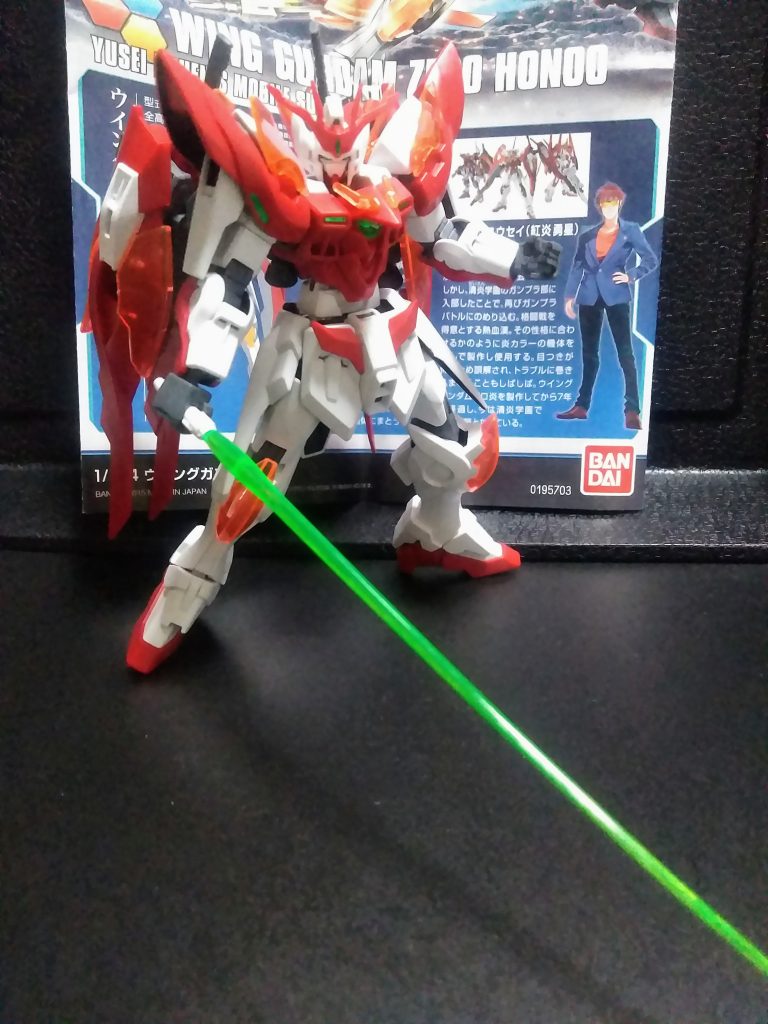 キットの武装は『W.G.ゼロ』の標準装備の他に、『炎専用バスター ソード × 2』が付属です🧐