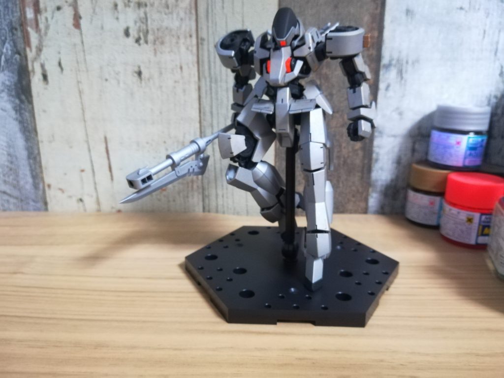 近影墨入れ&蛍光色、蛍光部にレジン追加