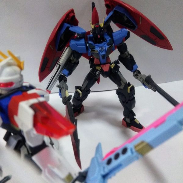 検索してはイケナイMS…HG改造 ダブルオー ガンダム ダークマター