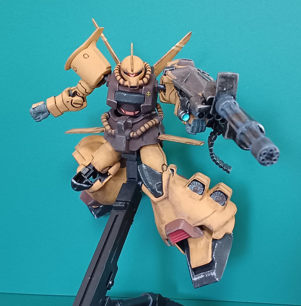 旧HG　グフフライトタイプ–2枚目/制作者：Amesho