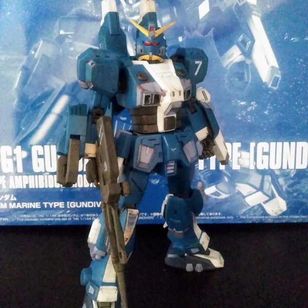 HG 水中型 ガンダム《オツボネハ・ツライヨ大尉専用機》