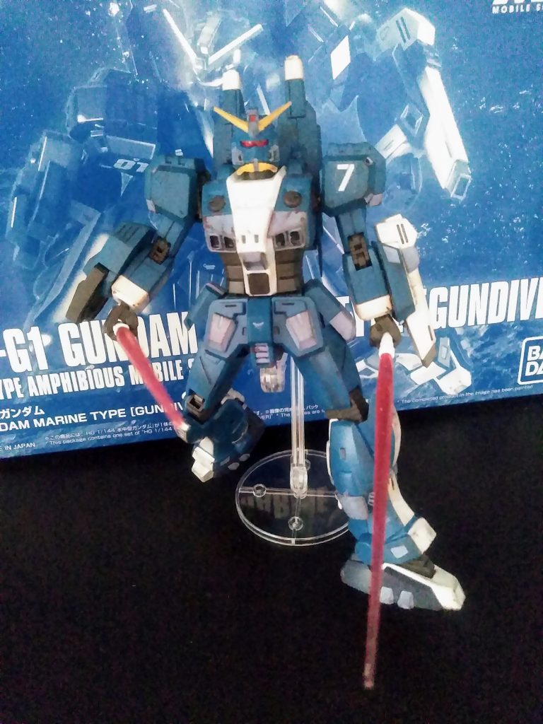 パッと見は『カッコわりー😓』ゲームの中だと『弱っちぃ』という感想しかありませんでした。『ビーム ピック』サーベルでは無い処が『ミソ』🧐