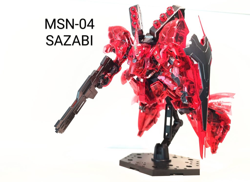 RG MSN-04 SAZABI  サザビー クリアーVer.