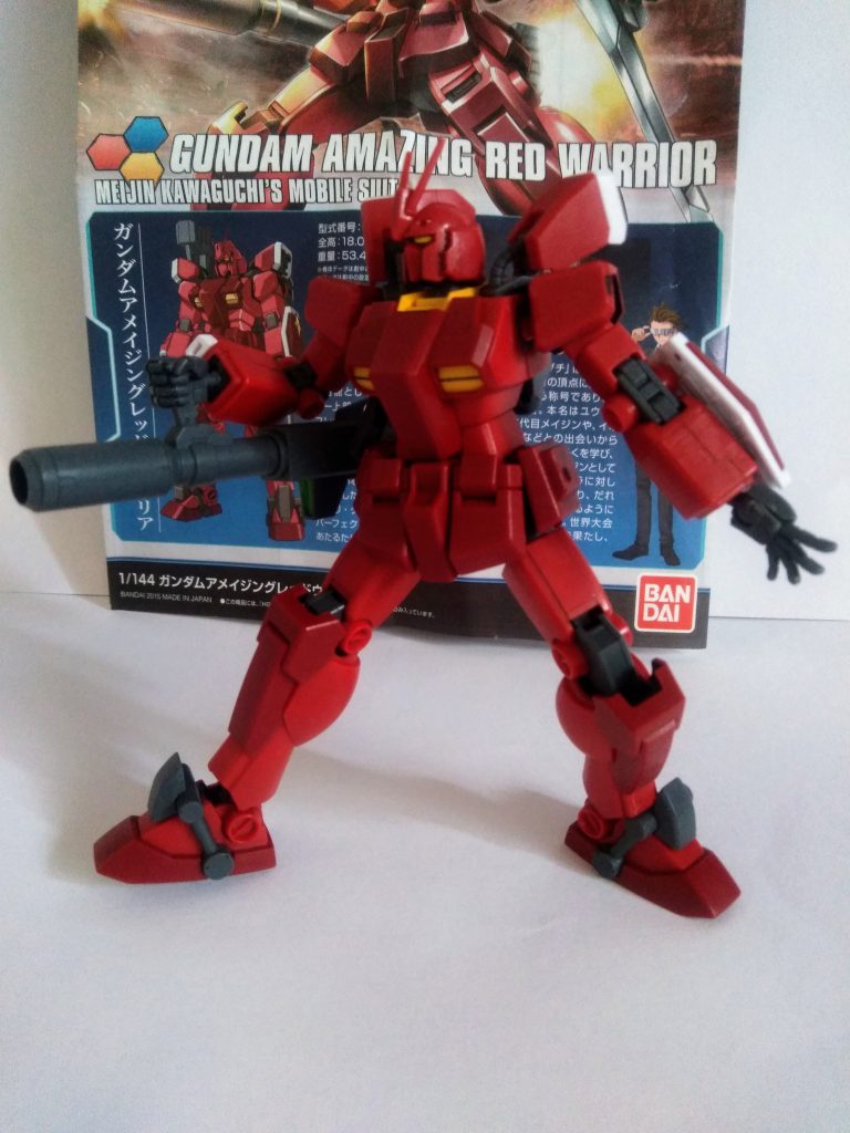 漫画をリアタイで読んだ時は『前二機体は重装備なのにコイツは軽装か?』とガッカリしたものです😥『ハイパー バズーカ』