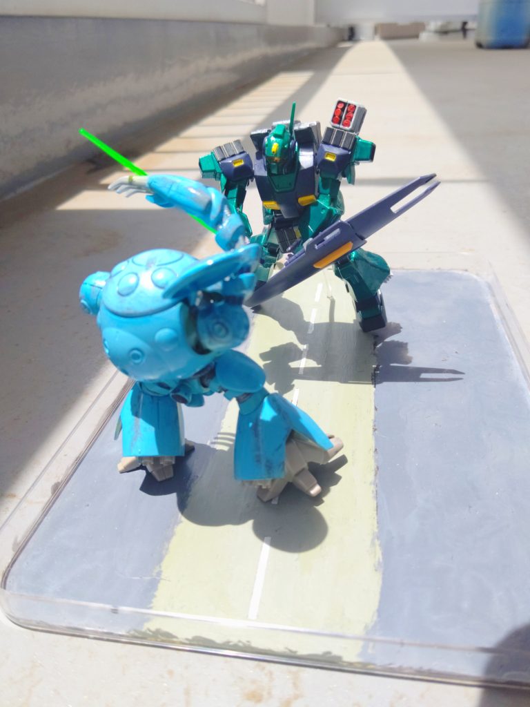 カプル後ろからのショット