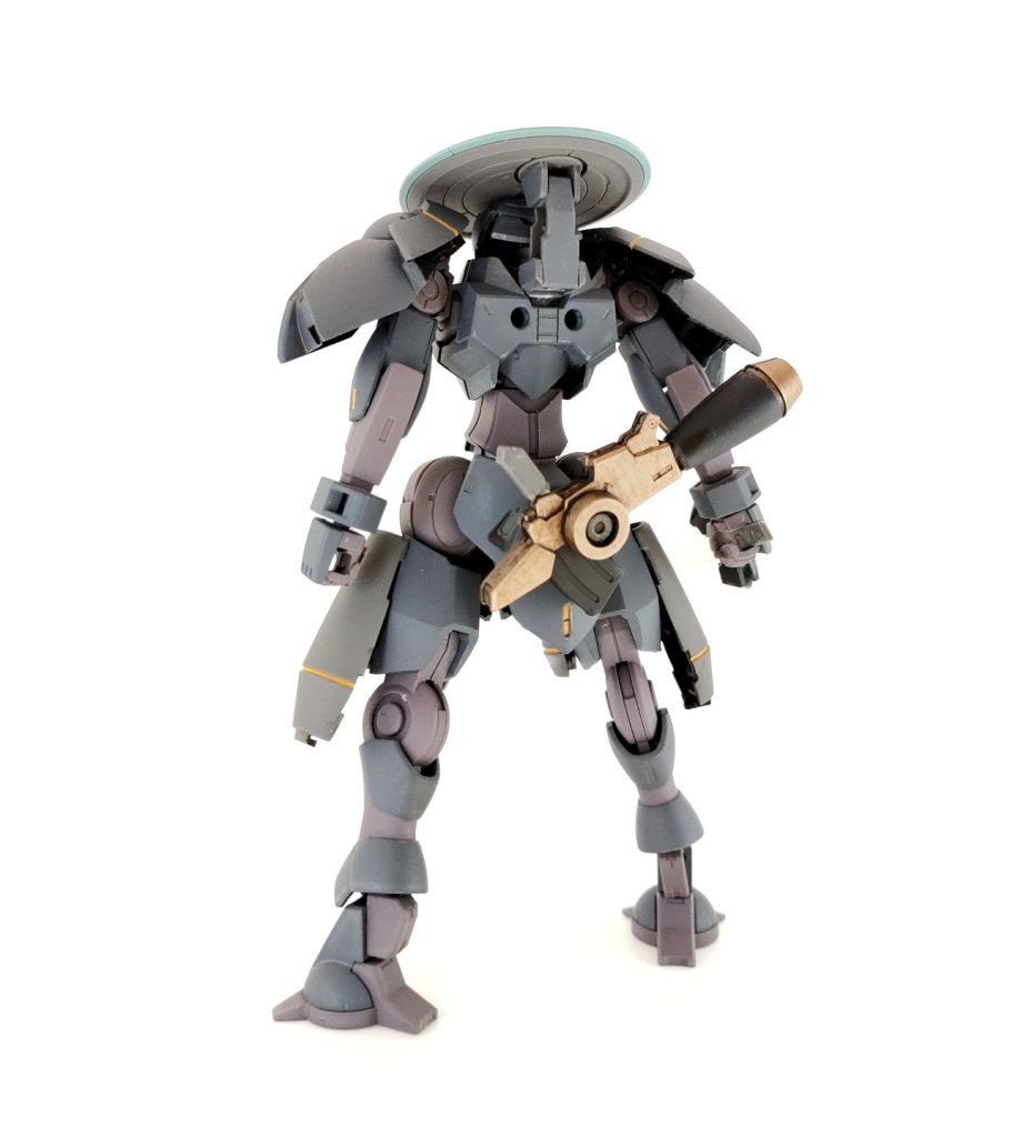 KRS-506 ツジギリーは、ハインドリーをベースに作られたガンプラです。背後からこっそり忍び寄り相手を襲うという、悪いやつです。