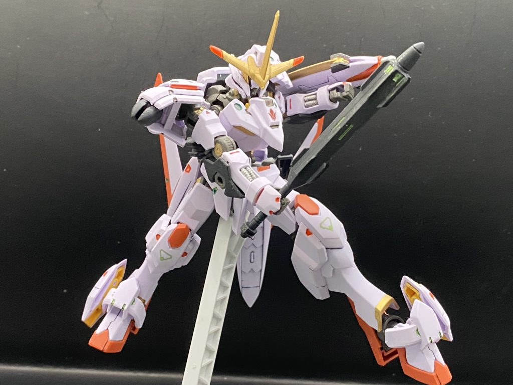 スマートメイスを構え