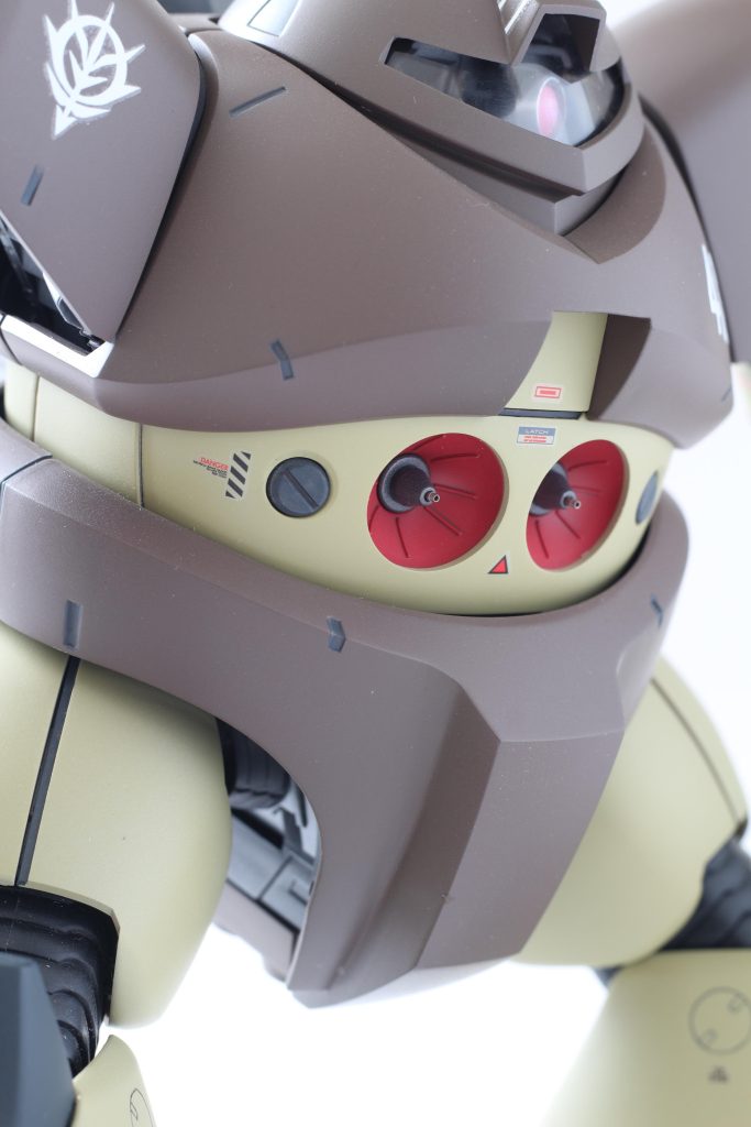 412は連邦vsジオンから拝借。魚雷発射口に添えたDANGERマーキングが気に入ってます。