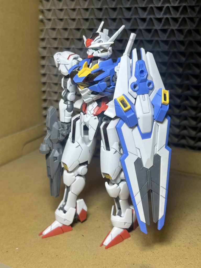 初めて自分で手を加えた機体なので、エアリアルめちゃめちゃ大好きになりました😍