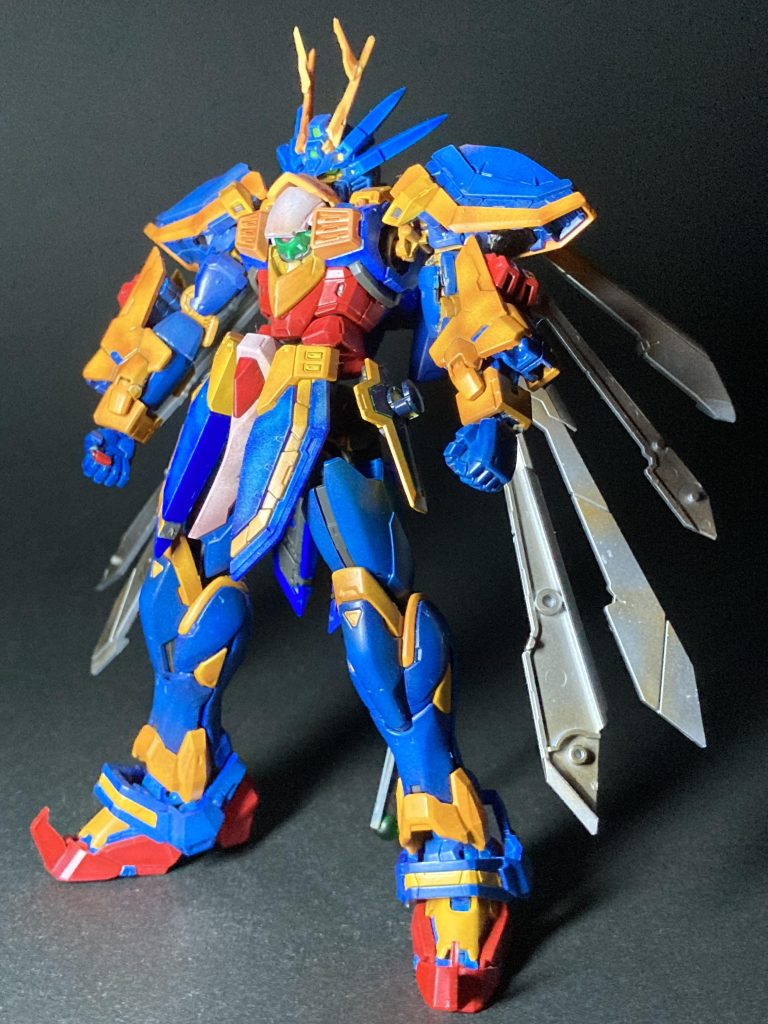 一応、胸部開口します。胸の虎はスクラッチ難そうだったので妥協してしまいました。🐯💦