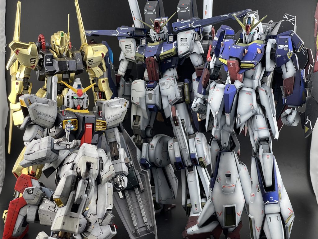 ガンダムチーム勢揃い！