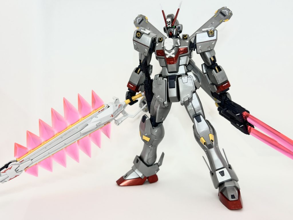 クジャクのビームエフェクトは折れそうになるので取り扱い注意