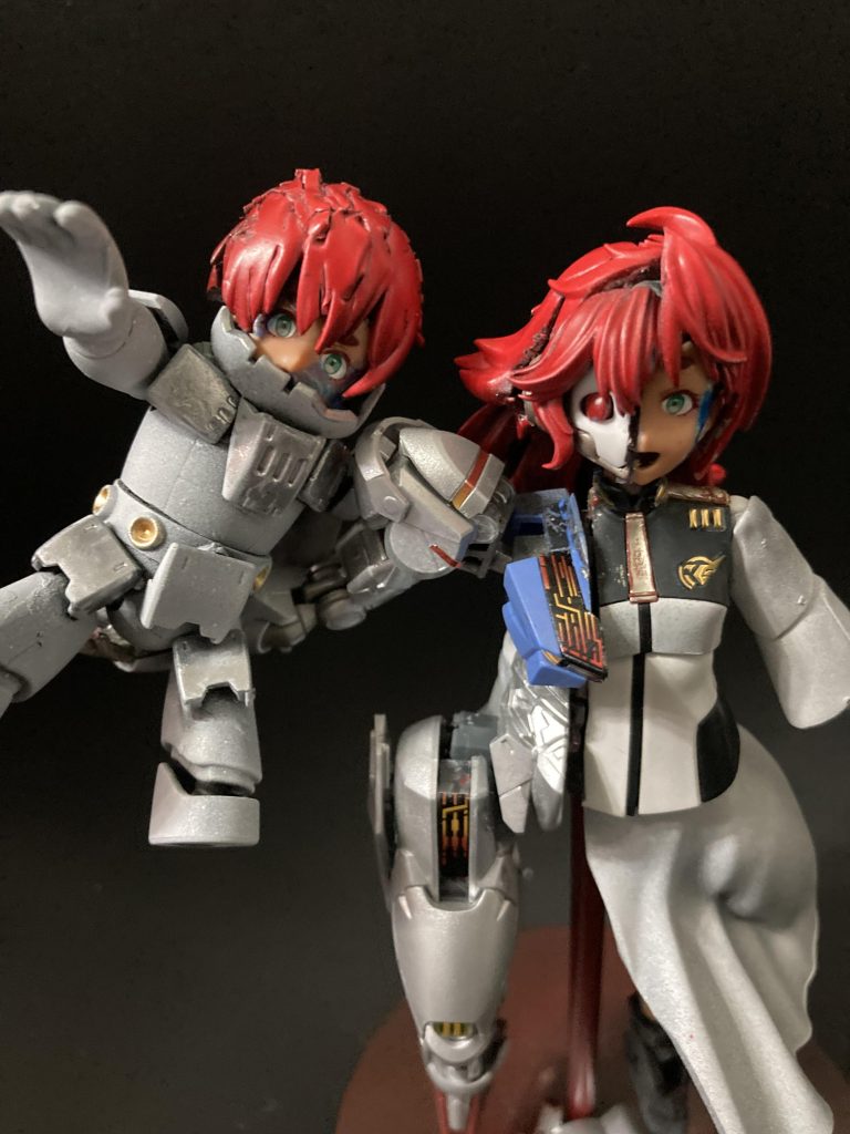 …無色の君を操るサイボーグの眼、悲しませない色は私が持ってる…