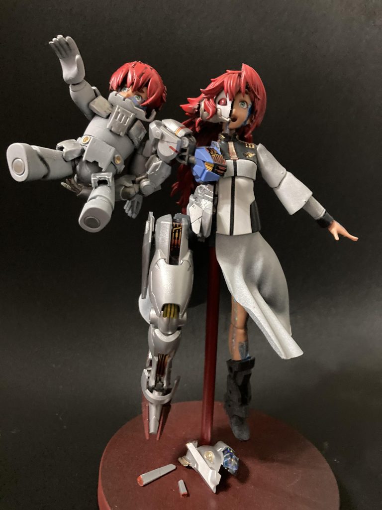 今回大人なエリクトを強く、イメージして製作しています。…片眼で見る夢、抱きしめたいものはない…