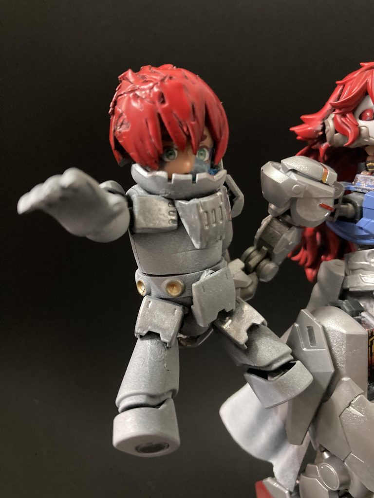 パーメットをイメージしたエフェクトは100均のホログラムシートで雰囲気を目指しました^ ^