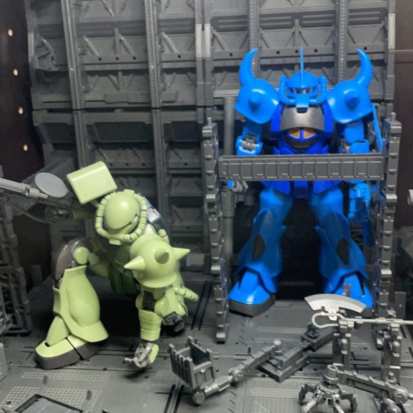 アコース！どうした！？大佐！コズンを拾ってます