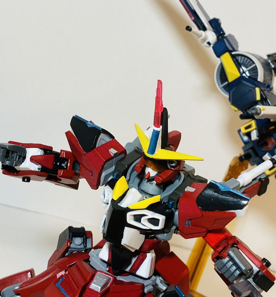 不意打ち武装のビームホーン。