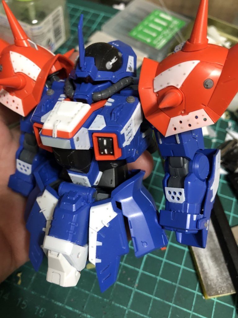 ＲＥ/100 1/100 イフリート改　完成しました！–5枚目/制作者：black🇯🇵