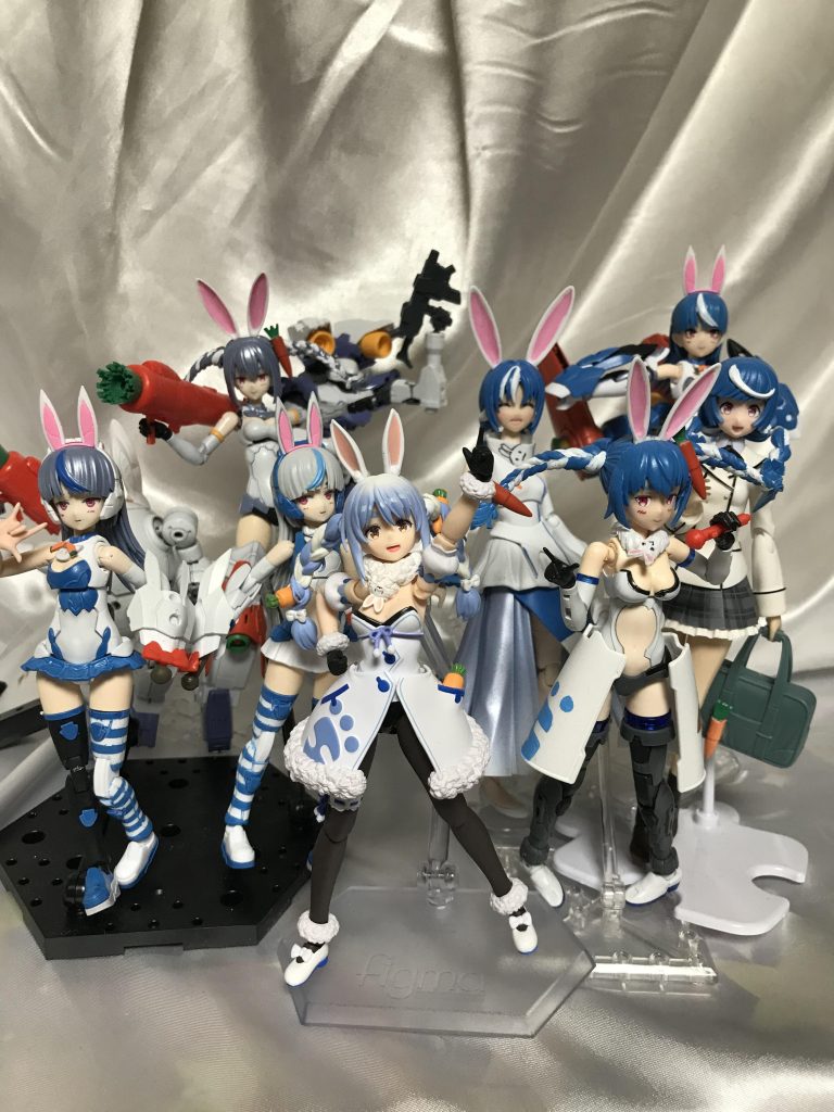 30msとフィギュアライズでこんなの作ってればそりゃガンプラ進まんわな。