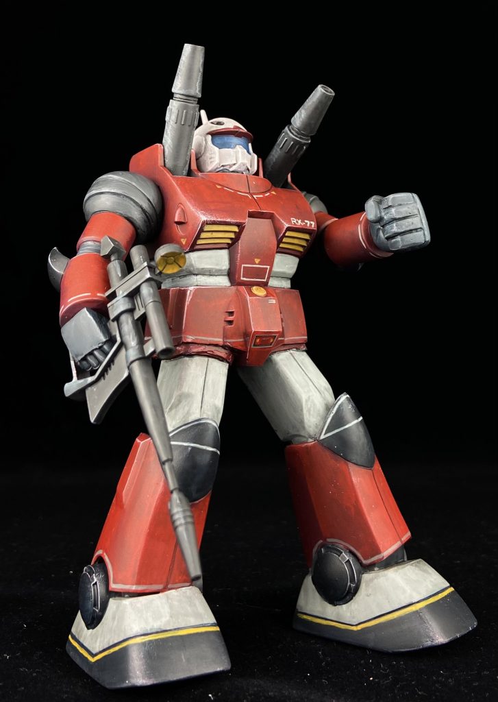 旧キット1/144 ガンキャノン–2枚目/制作者：@tyoi11r