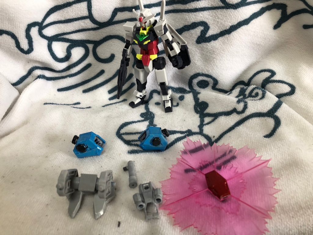 今回使った部位の紹介左腕につけてたパーツはミカエリスのパーツだった気がする。