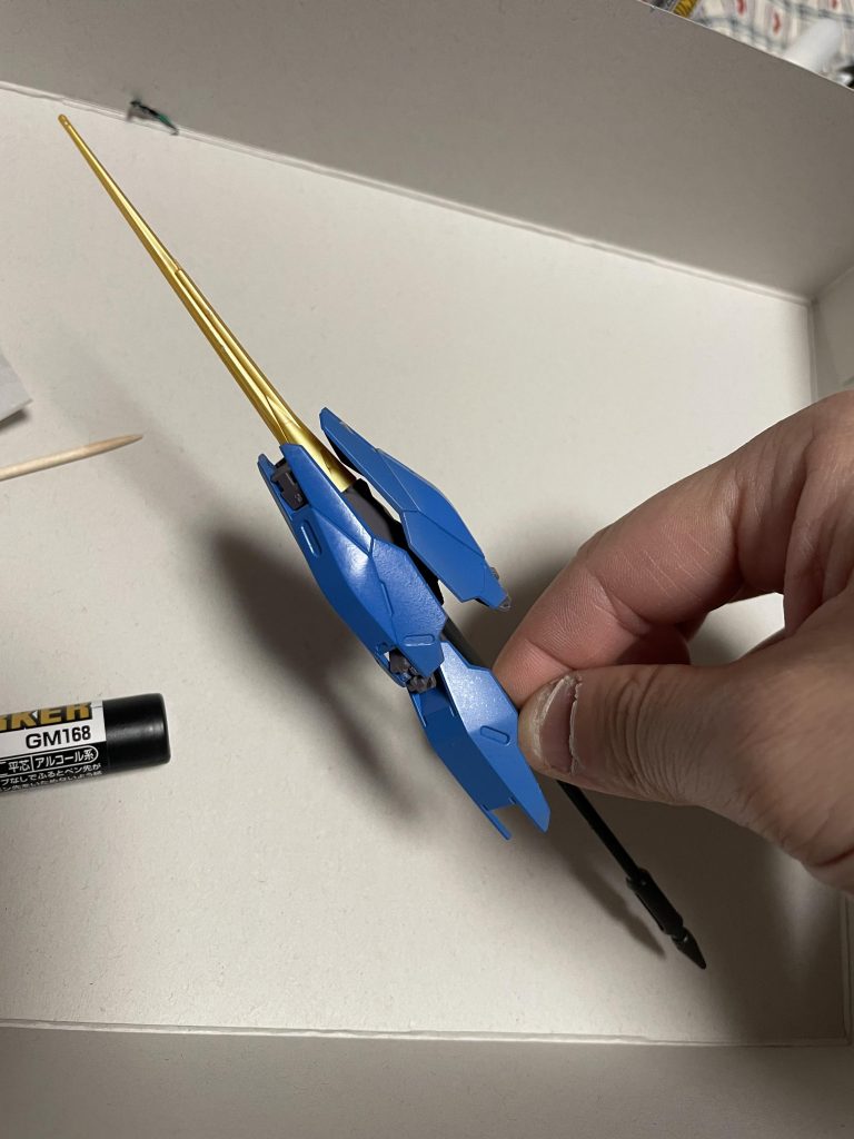 お気に入りその②のランス。この武器が最初に思い浮かんで本体の構想に入ったまであります。