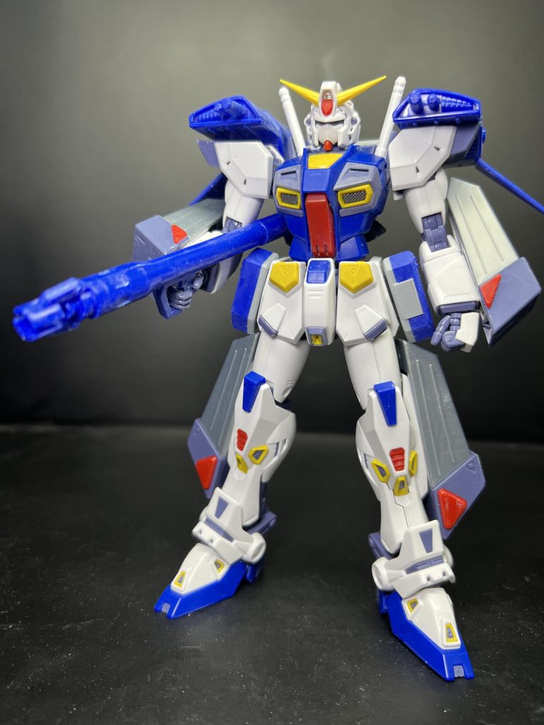 基部の幅増しと接続位置の変更でかなりまとまり良くなりました