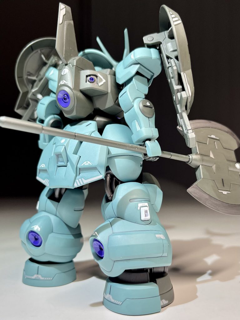 カラーリングちょいアレンジしたんだけど、デカール貼ったらあまり目立たなくなりましたw