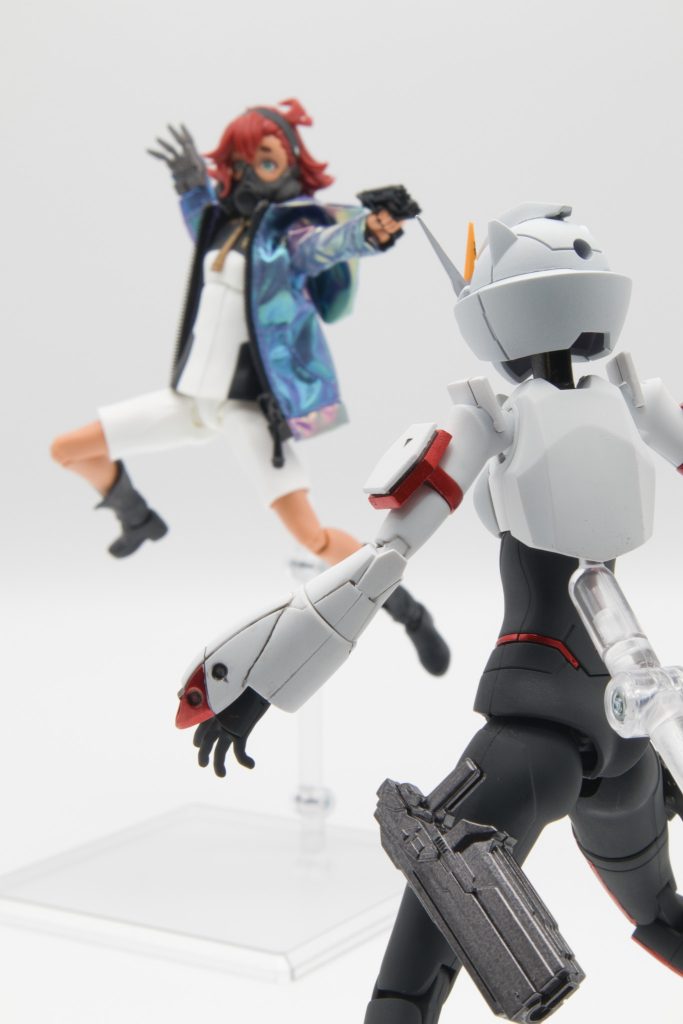 怪人ワスレッターと対決。(この前作ったザクレロと戦わせればよかった)